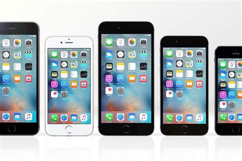 iPhone 6S Plus vs 6S vs 6 Plus vs 6 vs 5S vs 5C vs 5 vs 4S vs